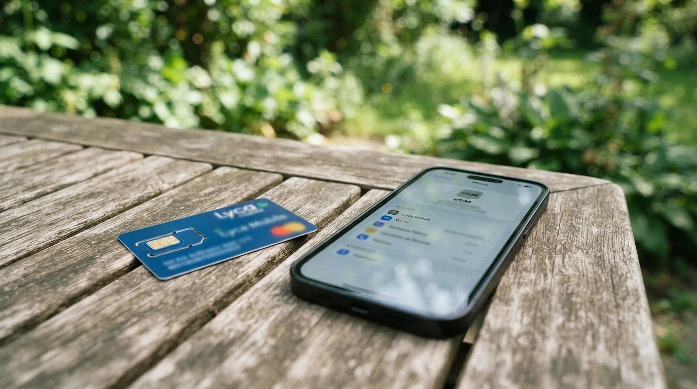une carte SIM et une eSIM